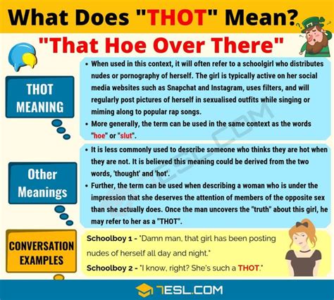 thots|THOT Definition & Meaning .